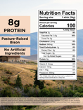 Load image into Gallery viewer, Pasture-Raised Bison Sticks, Original, 0.85 oz Meat Sticks - 10 Pack

